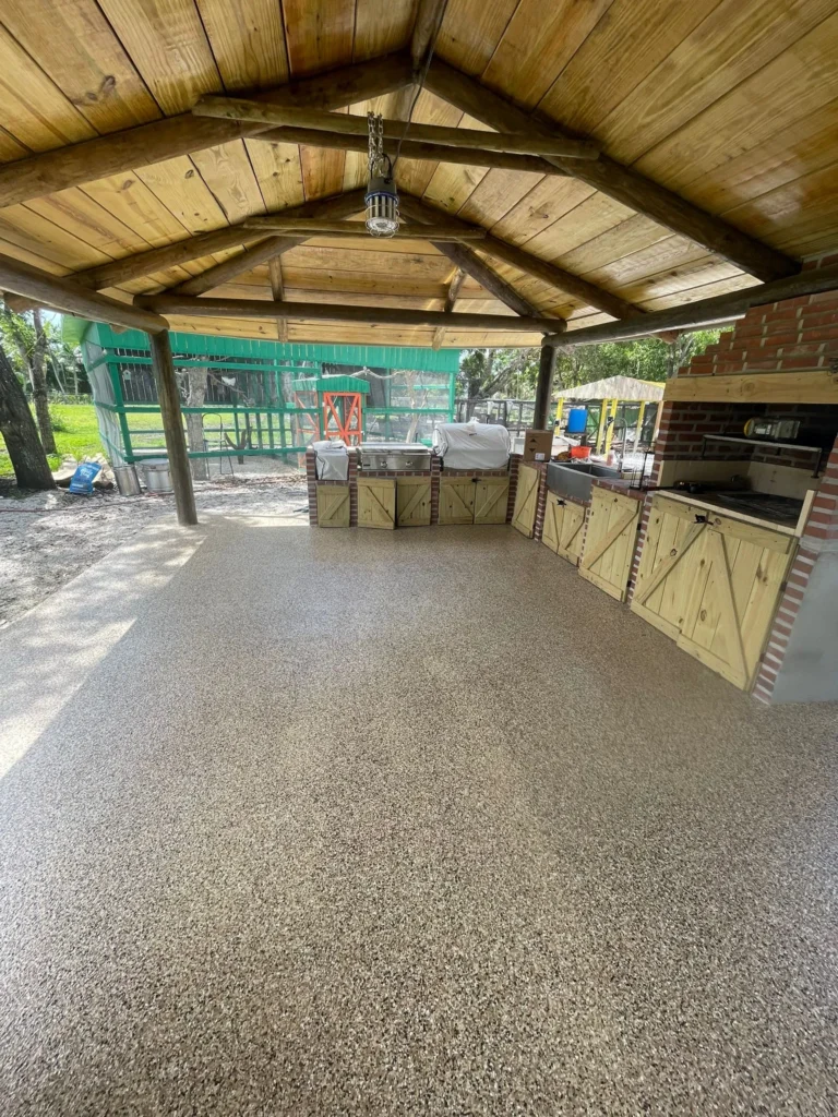 Epoxy Flake Flooring-Patio-Fort-Lauderdale